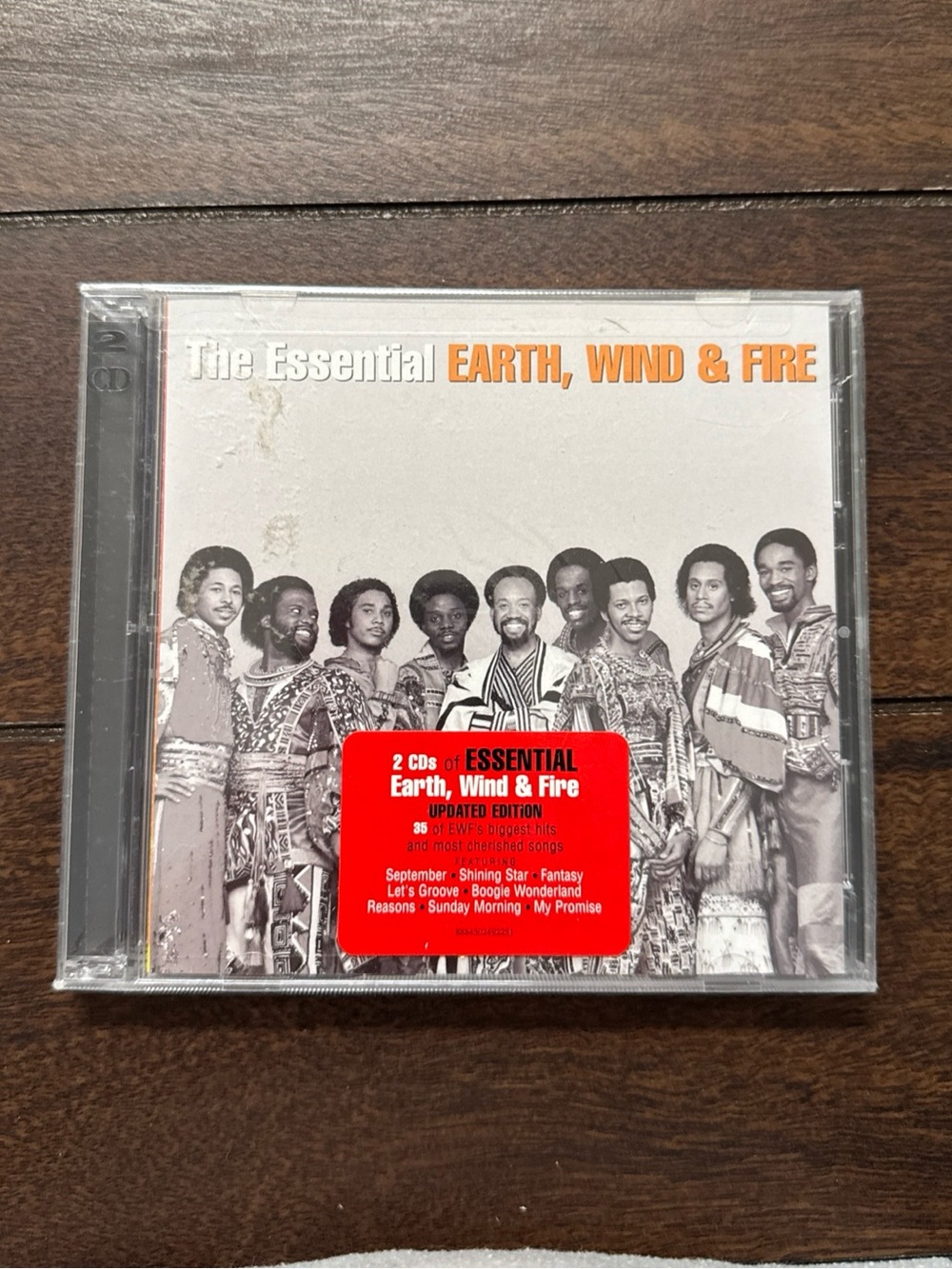 Earth, wind, and Fire Unopened/sealed 2 disc CD